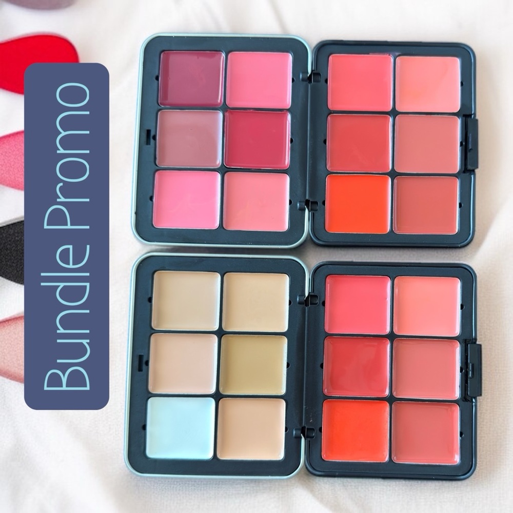 Bundle Promo Blush & Concealer Palette Set – 24 Shades